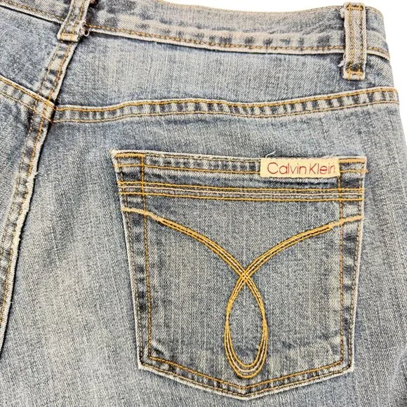 Calvin Klein Jeans Flare Blue - Women's 8/32 - (WB94A22) - Picture 7 of 9